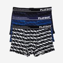 Peulleiboi Naujas Playboy Camo Bokseriai 3 vnt. rinkinys [See Detailed Description]/90 black