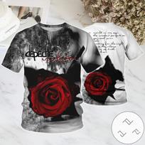 Classic Rock Depeche Mode Album 3D Print T-shirt Summer New Men Women Hip Hop Trend Short Sleeve Tees Loose Casual Oversized Top S black