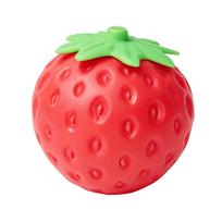 Simuliacija Braškė Squishy Minkštas TPR Suspaudžiamas Žaislas Streso Atsarginis Fidget Žaislas Kawaii Vaisius Sensory Decompression Vent Žaislas Dovana red
