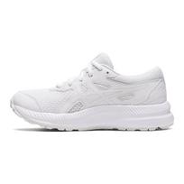 Asics Contend 8 GS Triple White Kids Sneakers 1014A259-100 37.5 white