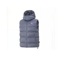 Nike Men's FD6428-065 Air Therma-FIT Hooded Vest XXL gray