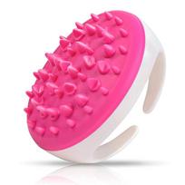 HandHeld MultiFunction Massager Body Brush Cellulite Reduction Ball Massage Bead Meridian Brush One Size pink