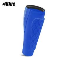 1PCS Soccer Shin Guards Shin Pads for Youth Adult, Calf Compression Sleeve with Honeycomb Pads, Support for Shin Splint Baseball M mėlyna