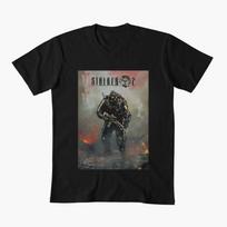 S.T.A.L.K.E.R Shadow Of Chernobyl Video game Gift t shirt 0527 Stalker Nuclear Disaster Zone Gr XXXL gray