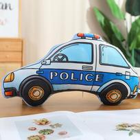 11 Tipų Animacinių 3D Policijos Automobilių Gaisrinių Dviračių Motociklų Pliušiniai Žaislai Kimšti Automobiliai Lėlės Apkabinimui Pagalvės Pagalvėlė Vaikų Dovanos Dekoras 40-45cm gray