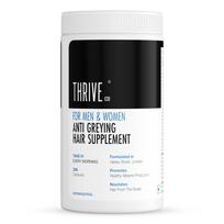 ThriveCo Melanin Tablets for Grey Hair for Men and Women, 30 Capsules | Multi Vitamin Hair Greying Tablets | Delays Premature Greying | Restores N