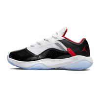 Air Jordan 11 CMFT Low GS White Black University Red Kids Sneakers CZ0907-160 36.5 white
