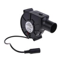 12V 7530 Electric Cooking Air Blowers Fire Starter BBQ Fan with 2.7cm Diameter Air Duct Cooking Fan Stove Tools 1 black