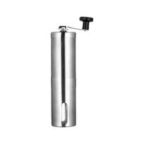 Efficient Manual Coffee Grinder Rusts Resistant Stainless Steels Espresso Grinding Machine for Home and Office Use gray