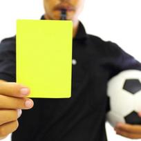 1 rinkinys futbolo teisėjo įspėjimo kortelės Ryški spalva Sutirštintas Atsparus lūžiams PVC Futbolo teisėjo raudonos ir geltonos kortelės Teisėjo įrankis Sets
