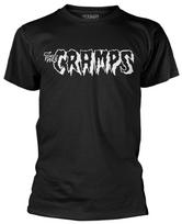 Officially licensed The Cramps Logo Mens Black T Shirt The Cramps Classic Tee XL black