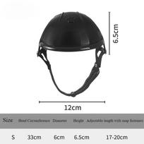 Pet Helmet Edge Mamu Corgi Dog Helmet Leaking Ear Hard Hat Outdoor Cycling Locomotive Hat black