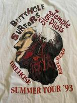 Collection Butthole Surfers Tour 1993 White T-shirt Unisex Size All Size L gray