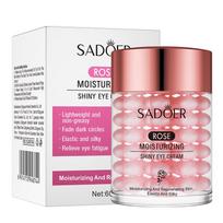 Caviar eye cream 60g three-color moisturizing to improve dark circles, eye lines and bags under the eyes rose 60g white