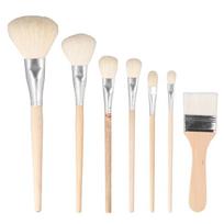 Goat Hair Mop Brush Goat Hair Paint Brush Set Wood Color Paint Brushes Versatile Blending Brush For Acrylic Painting balta