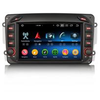 EU Erisin ES5563C Android 14 Octa-Core GPS Navi BT5.0 Car Radio for Benz C-Class W203 Viano IPS DSP 4G CarPlay Auto Car Stereo 7" 64 g 4 g