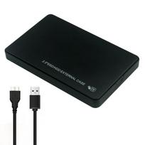 Gamyklinis 2,5  USB 3.0 kietojo disko dėklas HDD SSD išorinis Sata į USB 3.0 kietojo disko korpusas juoda