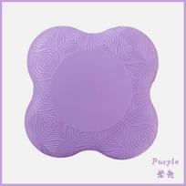 TPE Yoga Knee Pad Cushion Mat Single Piece Non-Slip Durable Soft Support for Exercise Fitness Pilates and Physical Therapy One Size violetinė