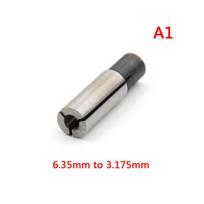 6.35Mm To 3.175Mm 1/8  Engraving Bit Router Tool Adapter For Engraving Collet A1