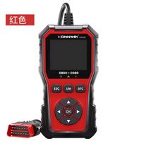 KW330 OBDII EOBD Automobilio diagnostikos skaitytuvas Ištrinti variklio gedimų kodus Daugiakalbis OBD 2 kodų skaitytuvas 1996+ OBD2 transporto priemonėms black