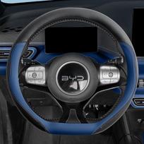 For Byd Dolphin Surf Dolphin Mini Car Non Slip Steering Wheel Cover Car Steering Wheel Grip Cover fpvcm00 black