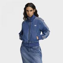 AdidaS OriginalS Moteriškas S dydžio Firebird Džinsinis Sportinis Džemperis AXS(85) blue