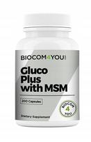 Papildas sąnariams Biocom Gluco Plus su MSM 200 kaps.
