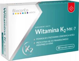 Vitaminai K2 MK-7 Biocanto, 30 kaps.