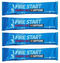 Energinis gelis su kofeinu Olimp Fire Start ENERGY GEL, 4 x 36g