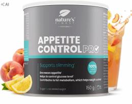 Maisto papildas Appetite Control PRO, inulinas ir psyllium, 150 g