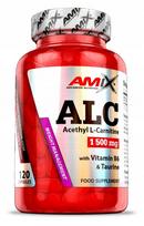 Maisto papildas AMIX ALC + Taurinas & Vit B6 ACETYL L-CARNITINE 120 kaps.