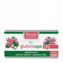 Maisto papildas FIN GLUCIMCAPS FINCLUB su Wellmune beta-gliukanu ir vitaminu D3, 10 kaps.