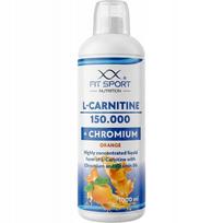 L-karnitinas 150000 + chromas 1000 ml apelsinų
