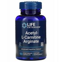 Maisto papildas LIFE EXTENSION Acetyl-L-Carnitine Arginate