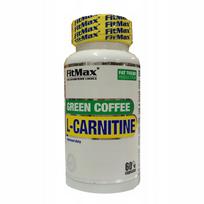 Kapsulės FitMax Green Coffee L-Carnitine, natūralaus skonio, 76 g, 60 vnt.
