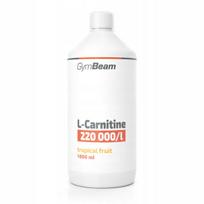 L-karnitinas riebalų degintojas GymBeam 1000 ml tropinių vaisių