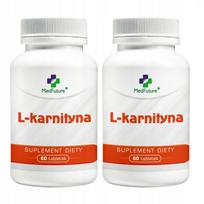L-karnitino riebalų degintojas, 120 tablečių, 2 pakuotės