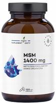 Maisto papildas Aura Herbals MSM 1400 mg, 120 kapsulių, sąnariams