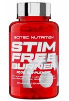 Riebalų degintojas SCITEC Stim Free, 90 kapsulių, be kofeino