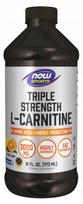 Skanusis L-karnitinas NOW FOODS 3000 mg citrusų skonio skystis