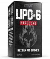Riebalų degintojas Nutrex Lipo-6 Hardcore 60 kaps.