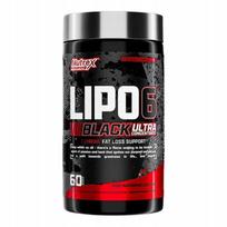 Riebalų degintojas Nutrex Lipo 6 Black Ultra Concentrate International, 60 kapsulių