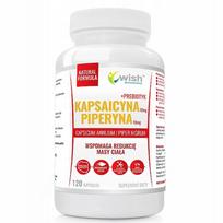 Maisto papildas WISH CAPSAICIN+PIPERINE 120 kaps.