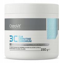Papildas OstroVit 3C CLA Carnitine Chromium 150 g kivis medžiagų apykaitai