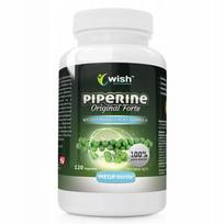 Maisto papildas Wish Piperine Original Forte, 120 kapsulių