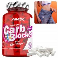 Riebalų deginimo tabletės moterims AMIX Carb Blocker, 90 vnt.