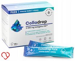 Jūrinis kolagenas Aura Herbals Colladrop Flex 5000 mg, 30 vnt., kaulams ir sąnariams