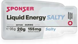 Energijos gelis Sponser LIQUID ENERGY SALTY 35g neutral