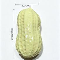 Traškus žemės riešutų streso kamuoliukas Minkštas žaislas Statybinis blokelis Traškus Rankų darbo kamuoliukas Jutiklinis Fidget žaislas ASMR Sensoriniai Antistresiniai žaislai beige