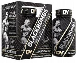 Riebalų degintojas Dorian Yates Shadowline Black Bombs, 60 tablečių